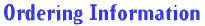 Ordering Information